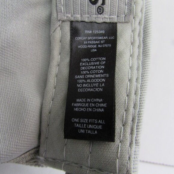 Cadillac Strapback Hat Black Grey White Adjustable - Picture 8 of 9